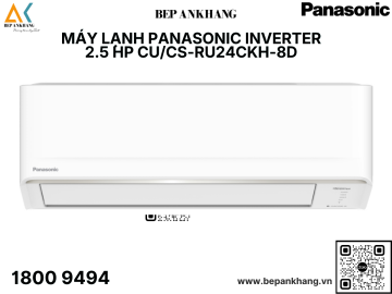 Máy lạnh Panasonic Inverter 2.5 HP CU/CS-RU24CKH-8D
